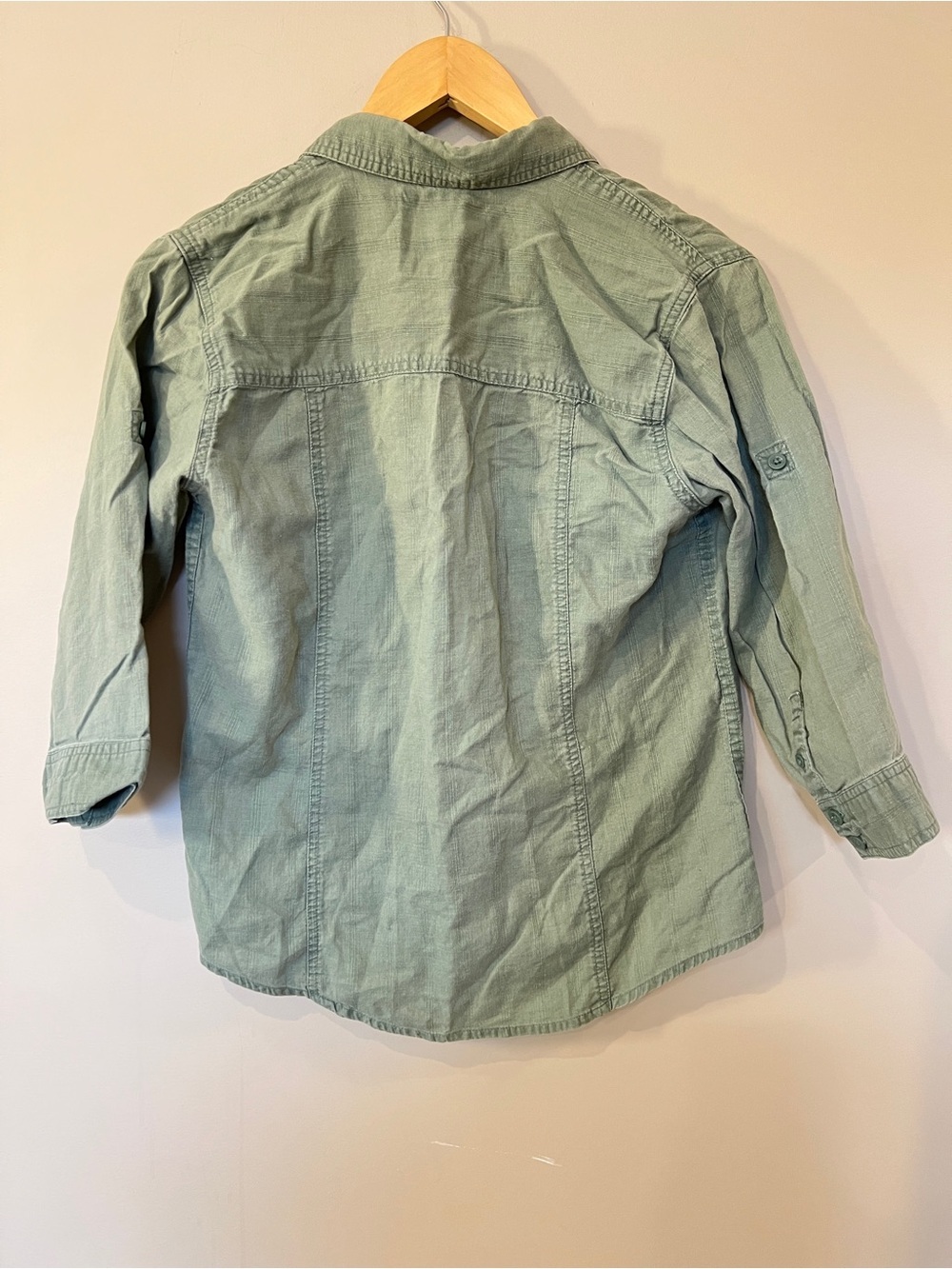 Northern Reflections Olive Utility Button-Up Shirt - Picture 2 of 3